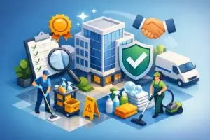 7 repères d’une entreprise de nettoyage commercial fiable