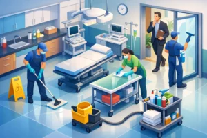 Cas nettoyage clinique avant inspection