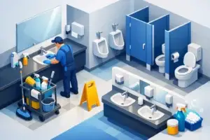 Fréquence d’entretien des sanitaires commerciaux