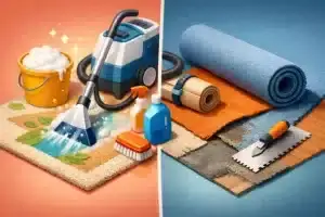 Lavage de tapis ou remplacement textile ?