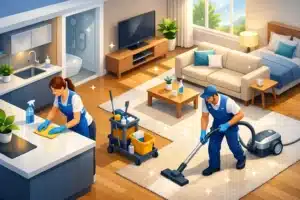 Nettoyage résidentiel pour un intérieur impeccable